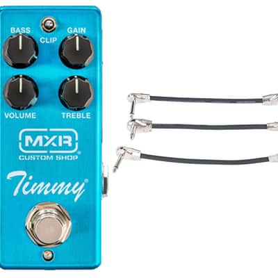 MXR CSP027 Timmy Overdrive + Gator Patch Cable 3 Pack image 1