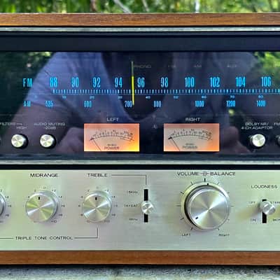 Sansui 9090 AM/FM Stereo Receiver 110 WPC LED Upgrade Perfect Working Condition image 3