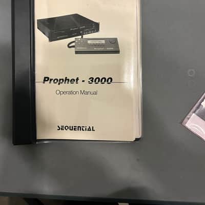 Sequential Prophet 3000 Rackmount 8-Voice Polyphonic Synthesizer image 11