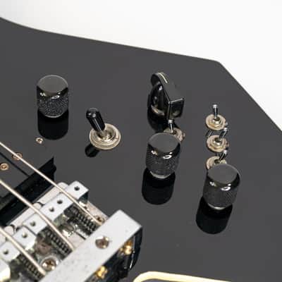 1988 BC Rich Warlock Electric Bass - Nikki Sixx Motley Crue Model - Black image 11