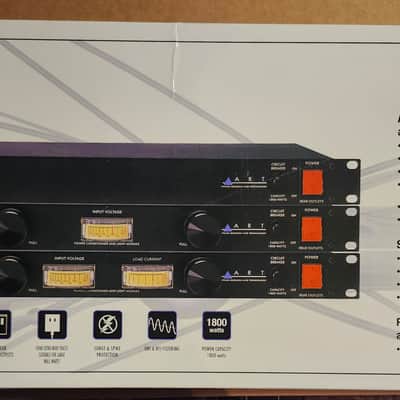 ART PB4X4 Rackmount 8 Outlet Power Conditioner 2008 - Present - Black image 3