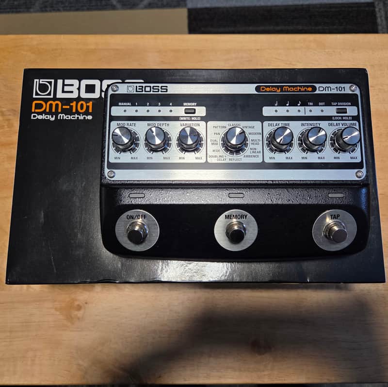 Boss DM-101 Delay Machine 2023 - Present - Black / Silver image 1