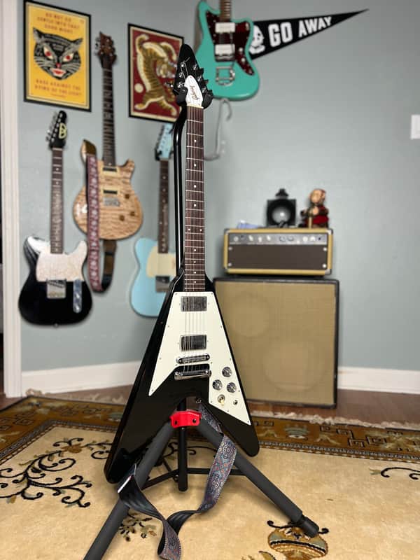 Gibson Flying V '67 1990-2002 - Ebony image 1
