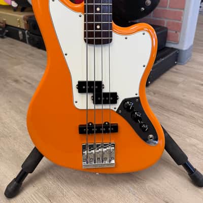 2017 Fender Player Jaguar Bass Capri Orange image 1