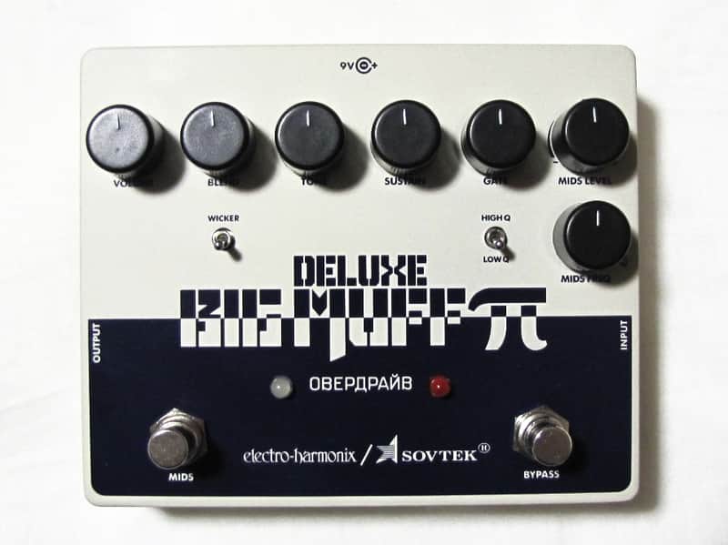 Used Electro-Harmonix EHX Deluxe Sovtek Big Muff Distortion Fuzz Guitar Pedal! image 1