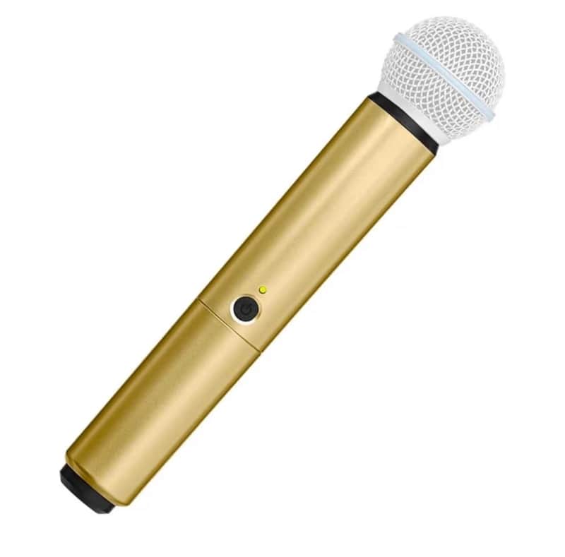 Shure WA713 Beta 58A/SM58 Microphone Transmitter Handle 2022 - Present - Gold image 1