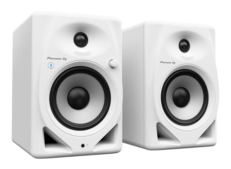 Pioneer DM-50D BT Active Studio Monitors with Bluetooth (Pair) - Present - White image 1