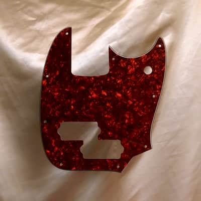 Replacement pickguard for Fender Mustang Bass PJ in pearloid colors! image 4