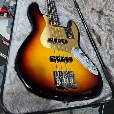 Fender American Ultra II Jazz Bass - Ultraburst, Ebony Fingerboard w/OHSC & PLEK*D #660 image 9