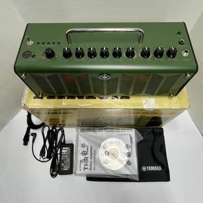 Yamaha THR10X 10 Watt Desk Top Mini Guitar Amplifier High Gain METAL THR 10X Amp Portable Modeling Combo Amp EVH D 2 x 3" Stereo Digital Speakers 2013 - 2018 Camouflage Green Hi-Gain Steel Panther Approved. Original Box. image 2