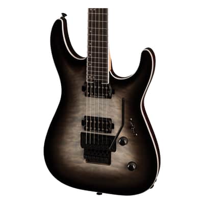 Jackson Pro Plus Series Dinky DKAQ - Ebony Fingerboard, Ghost Burst image 1