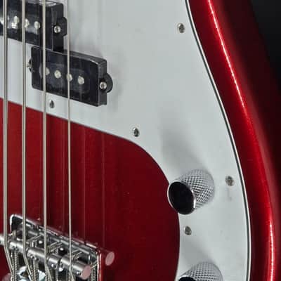 Fender 0266620571 Standard Precision Bass®, Maple Fingerboard, White Pickguard, Candy Cola image 4