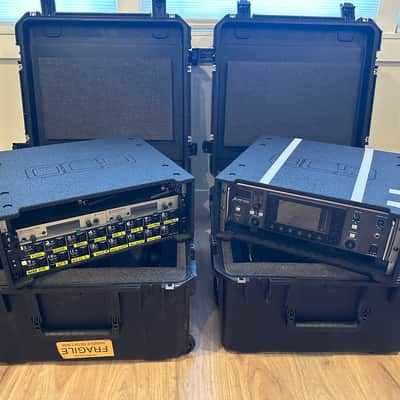 Behringer X32 Rack Complete Touring IEM Rig - Sennheiser G3, 16-Ch Split, Fly Racks & Cases image 2