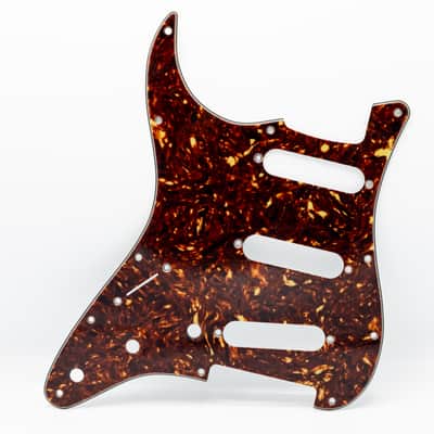 Stratocaster '62-Spec Left-Handed Nitrate Tortoise 11-Hole Pickguard for Fender USA image 1