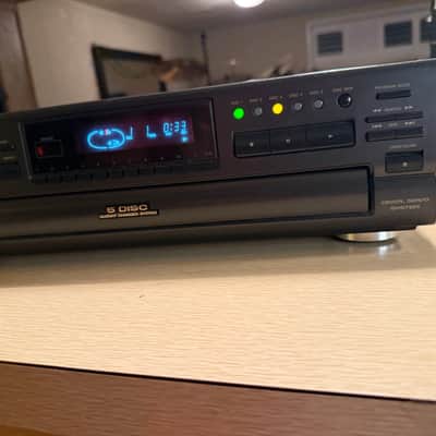 Technics 5-CD Changer W/Pitch Control SL-PD987 Made In Japan New Belts Rare🎶🔥 image 6