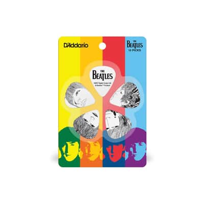D'Addario The Beatles White Guitar Bundle - White image 6