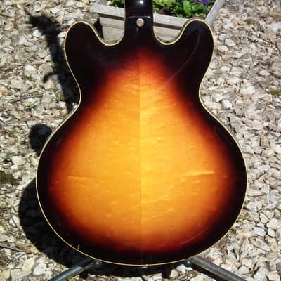 Navigator Limited Edition 'N' 335 Hollowbody 1980s sunburst image 2