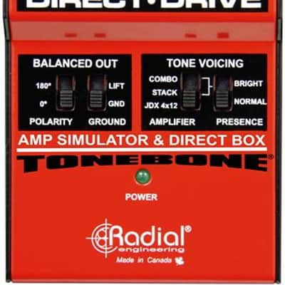 Radial JDX Direct-Drive Pedalboard Guitar Amp Simulator DI Pedal image 2