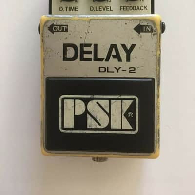 PSK DLY-2 Analog Delay Echo Rare Vintage Guitar Effect Pedal Made In Korea image 1