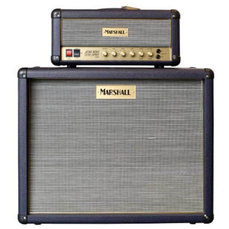 Marshall jcm 800 SC20HD28-H Purple/Black LTD + Marshall 1936GD7-H Purple/Black LTD image 1