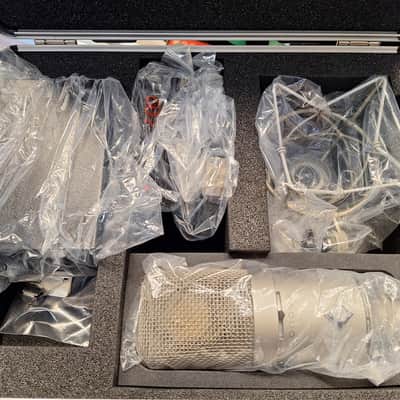 Neumann M 149 Large Diaphragm Multipattern Tube Condenser Microphone 1999 - Present - Nickel Licensed Neumann Dealer Brand New image 1