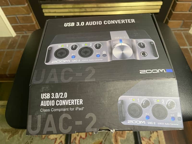 Zoom UAC-2 USB 3.0 SuperSpeed Audio Converter. MINT! image 1