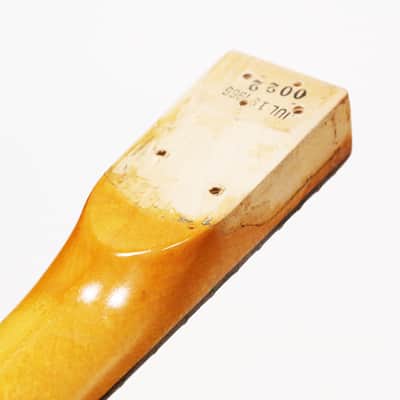 1966 Mosrite The Ventures Model Mark V Vintage Electric Guitar Neck – Rare Original ’66 MK V German Carve Ventures II Part Made in Bakersfield CA (B802) image 16