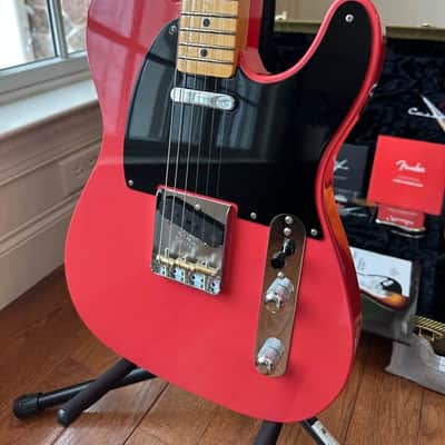 2025 Fender Custom Shop ‘54 Telecaster TCP Time Capsule - Faded Aged Fiesta Red image 2