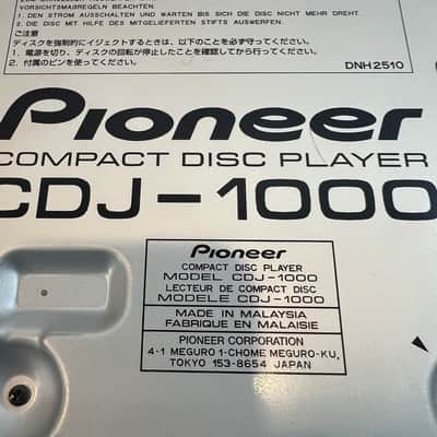 Pioneer CDJ-1000 DJ Turntable image 8
