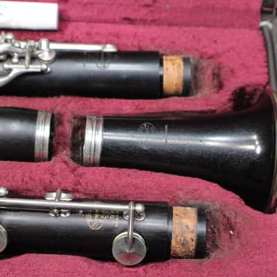 A Buffet Crampon Professional R-13 Grenadilla Wood 3Bb Clarinet in it's Original Case 9 C image 2