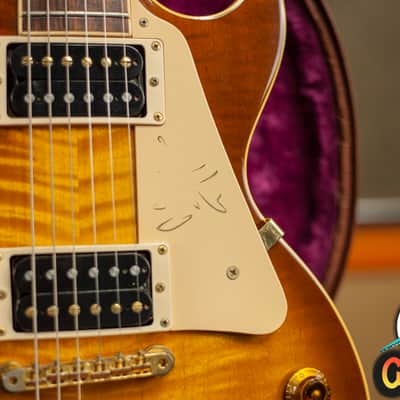Gibson Jimmy Page Signature Les Paul Standard 1996 Hi Figured Honeyburst -VIDEO- image 18