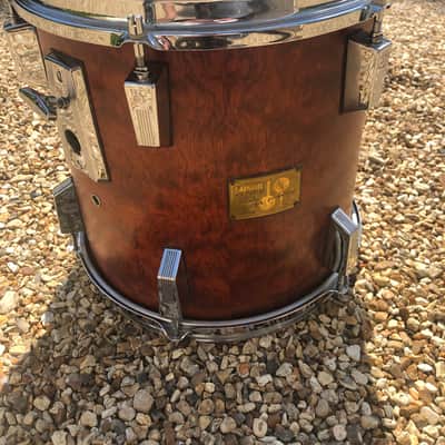SONOR SONOR HORST LINK SIGNATURE HEAVY BEECH DRUM KIT, 3 PIECE 1990 AFRICAN BUBINGA image 2