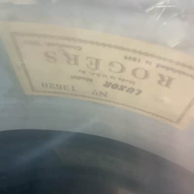 Roger’s Luxor Script 1967 Snare -5 x 14- Blue Agate - #731 image 7