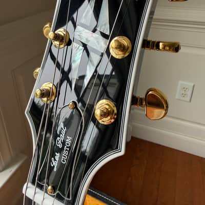 2026 Gibson Custom Shop Les Paul Custom - Ebony Black image 8