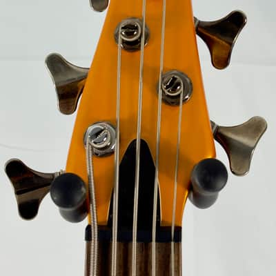Ibanez Ergodyne EDA905 5 String Bass 2003 - Flare Orange Flat image 6