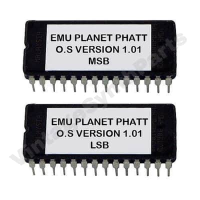 E-mu Planet Phatt Version 1.01 firmware OS update upgrade eprom Emu Rom