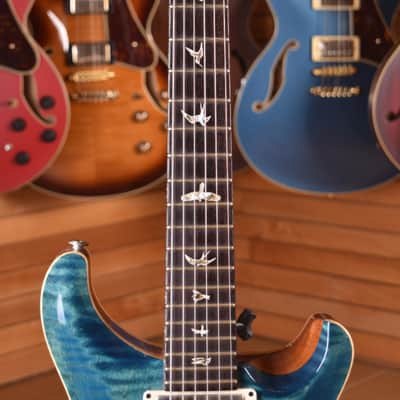 PRS Paul Reed Smith Hollowbody II Piezo Pattern 85/15LT Aquamarine image 15