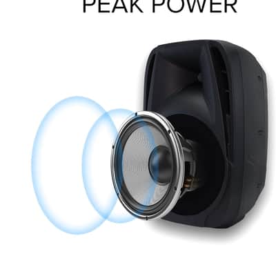 PA System with Stands Bluetooth Speaker System with 6-Channel Mixer, Dual 10" Speakers, Mic & Cables - Complete All-in-One Kit for Small Events, DJs & Karaoke image 2
