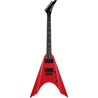 Kramer Nite-V Electric Guitar, (with Gig Bag), Crimson Red Metallic image 2