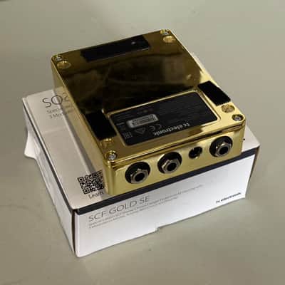 TC Electronic SCF Gold SE Special Edition Stereo Chorus + Pitch Modulator & Flanger Reissue 2022 - Gold image 2