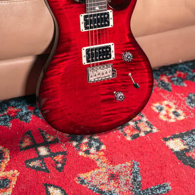 PRS S2 Custom 24 in Fire Red Burst image 3