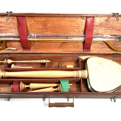 Electrified Indonesian Javanese Rebab bowed experimental instrument The Vulcan Harp 1960s - Maple image 8