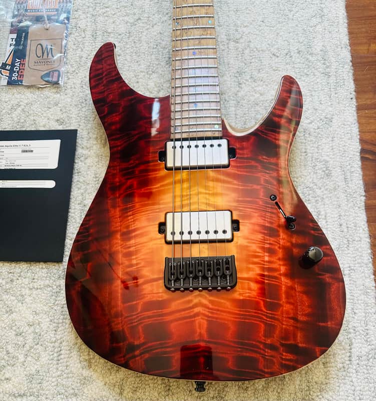 Mayones Aquila Elite S 7 26.5” 2025 - Lava Burst image 1