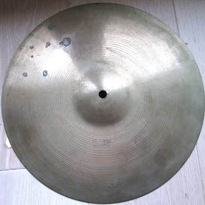 14" Kashian Hihat Cymbal (made by UFIP) image 1