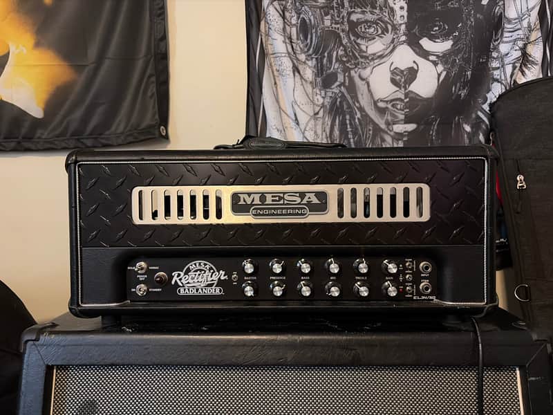 Mesa Boogie Rectifier Badlander EL34/50 2-Channel 50-Watt Guitar Amp Head 2020 - Present - Various image 1