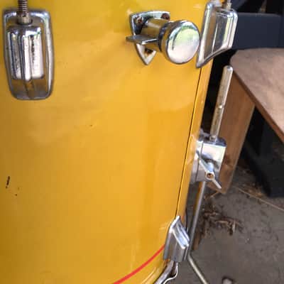 Rogers Big R 16 inch tom - yellow wrap image 2