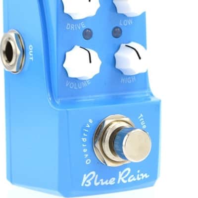 Joyo JF-311 Emerald (Overdrive) True Bypass Mini Pedal w/ Patch Cables image 5