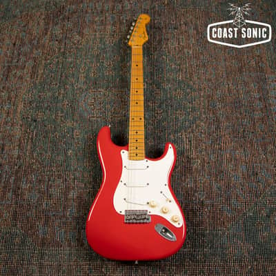 1988 Fender '54 Reissue Stratocaster ST54-77LS Made in Japan w/ USA Lace Sensor Pickups image 2