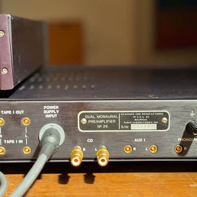 Mark Levinson No. 26 // Vintage Dual Mono Preamplifier / PLS-226 PSU / balanced XLR image 11