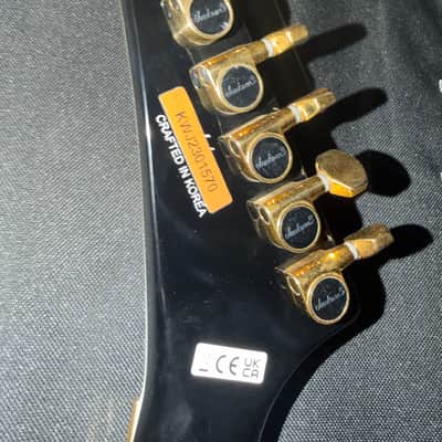 Jackson Concept Series RR24 FR H Rhoads 2024 - Black with White Pinstripes image 7